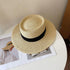 Adult Summer Straw Hat Fashion Casual Beach Fedora Hat Wide Brim Straw Hat Luxury Fedora Summer Packable Sun Hat Lightweight Women Beach Sun Hat Breathable Sun Hats For Women 56-58cm