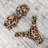 Animal Print Leopard Bikini Push Up Swimsuit Women Bikini Set Bathing Suit Bandeau Beach Wear Swimwear Women Casual Leopard Printed Triangle High Waist Two Piece Bikini Sets