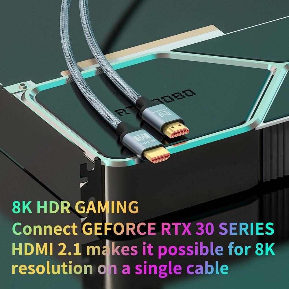 4K HDMI Cable HDMI 2.0 Ultra HD Audio Wire HDMI Splitter Digital Cord High Speed 18Gbps HDMI 2.0 Cable 4K HDR 2160P For TV Projector Laptops Gaming - STEVVEX Cable - 220, 4K display port, 4K HDMI Cable, 4k resolution, 4k ultra HD, adapter for computer, cable, cable adapter, cable for PC, cable for projector, display port, HDMI, HDMI ADAPTER, HDMI Display Adapter, HDMI Splitter, HDR, HDR cable, high resolution, high resolution cable, high resolution HDR, Ultra HD Audio Wire - Stevvex.com