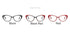 Anti-blue Light Coated Lenses Luxury Red Black Fashion Cat Eye Glasses For  Women Reading Glasses & Men Computer Cateye Blue Light Blocking Reading Glasses