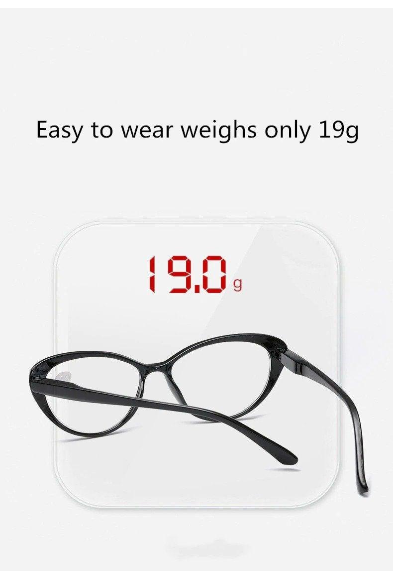 Anti-blue Light Coated Lenses Luxury Red Black Fashion Cat Eye Glasses For  Women Reading Glasses & Men Computer Cateye Blue Light Blocking Reading Glasses