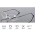 Anti-Blue Light Reading Glasses Ultralight Style Memory Titanium Rimless Reading Glasses For Men & Women Presbyopic  Eyeglasses For Everyday Use New Attractive Style