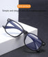 Anti-Blue Ray Glasses Reading Women Square Eyeglasses Men Reading Glasses Lightweight Glasses Blue Light Blocking Glasses blue Tint Anti Glare UV Digital Eyestrain