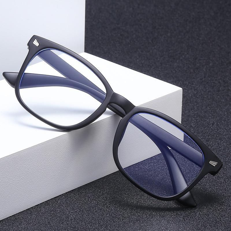 Anti-Blue Ray Glasses Reading Women Square Eyeglasses Men Reading Glasses Lightweight Glasses Blue Light Blocking Glasses blue Tint Anti Glare UV Digital Eyestrain