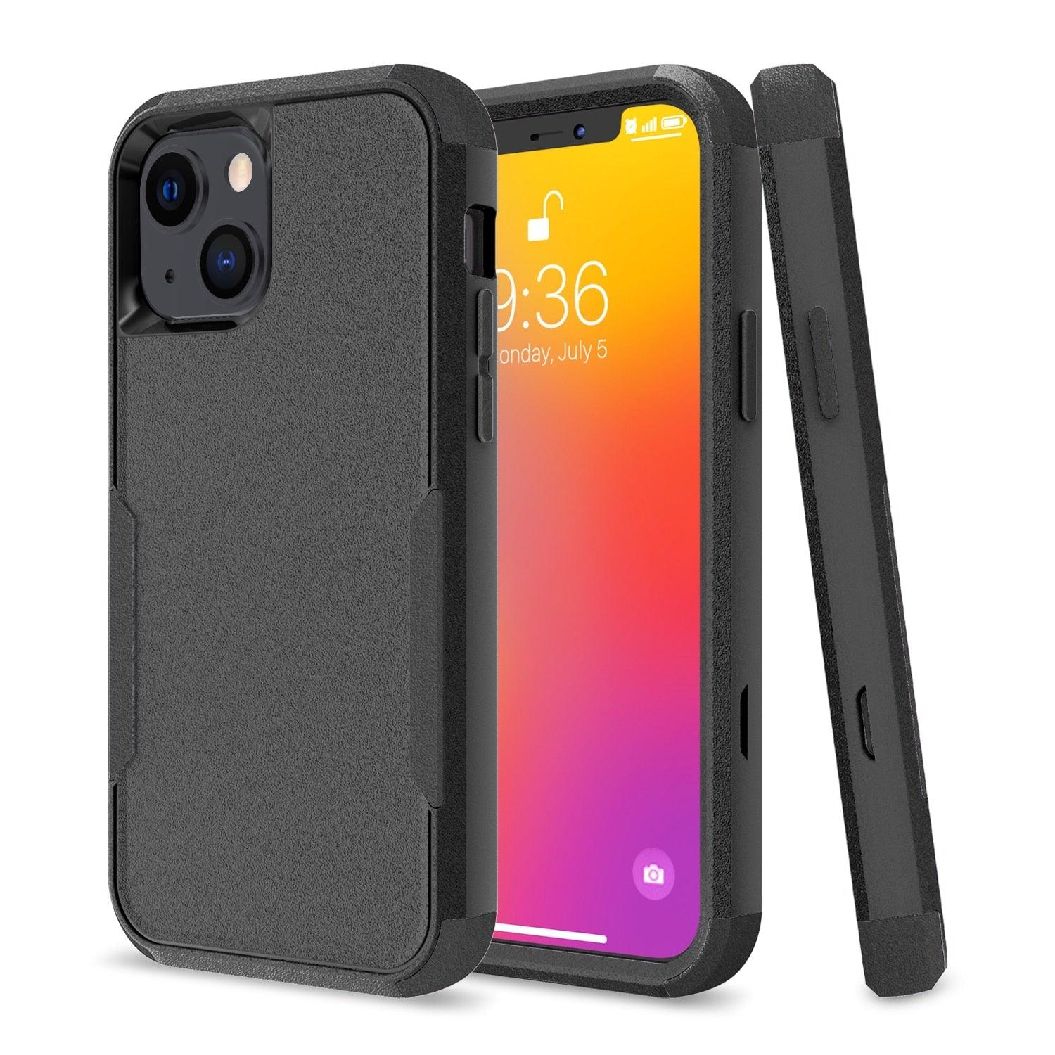 Anti-Drop Protective Case Bumper Case Protective Cover For iPhone 11 Pro Max Case Armor Hard Shockproof Phone Cover For iPhone  7 8 Plus X XR