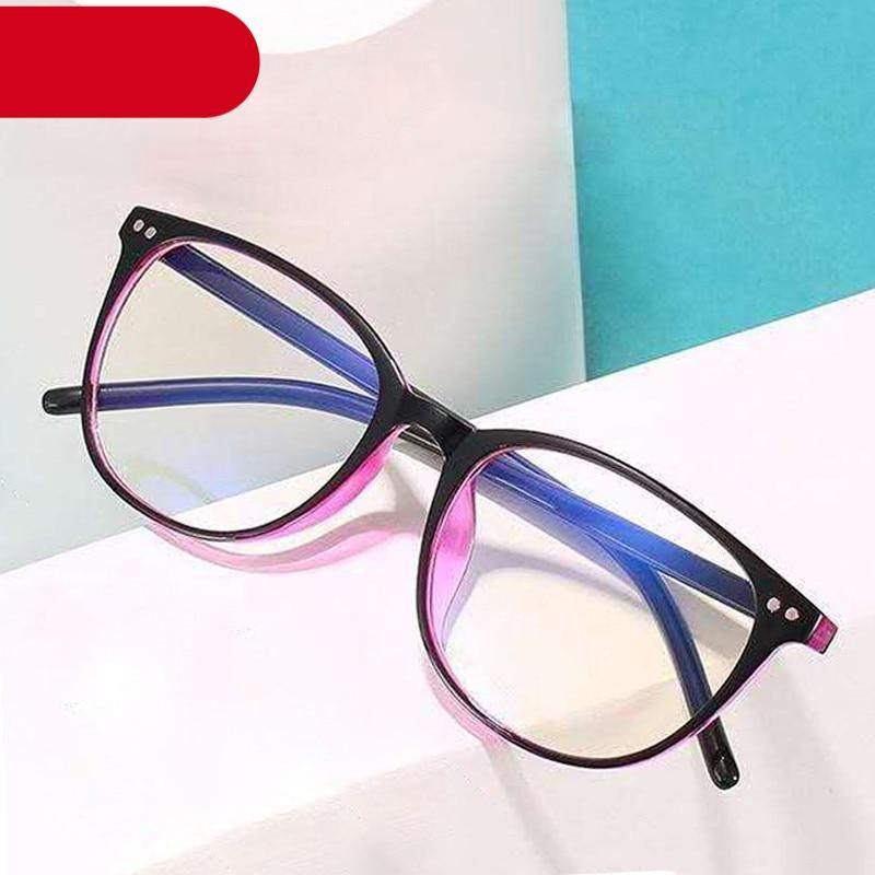 Anti Eye Strain Attractive Anti Blue Light Computer Reading Glasses For Women & Men Round New Reading Presbyopic Attractive Glasses For Men And Women