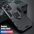 Anti Shock Case For iPhone 11 12 13 14 Pro XR Xs Max X 8 7 6 Plus 5S Magnet Armor Case Cover For iPhone Bumper Back Cover Case Full Protection with Ring Holder & in-Built Kickstand 360 Degree Protection