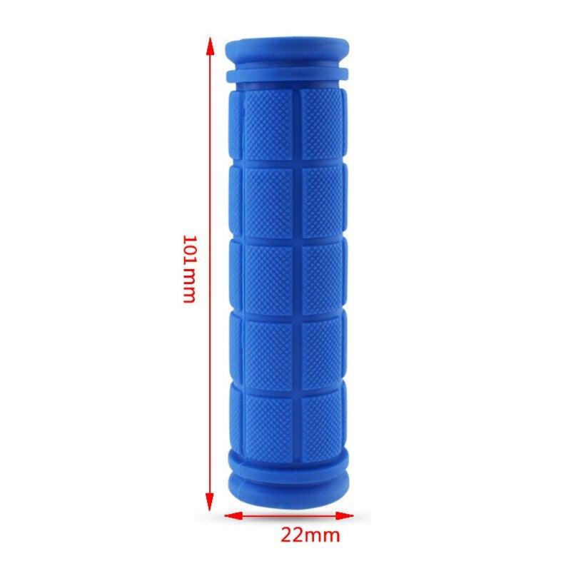 Anti Slip Mountain Road Cycling Bike Bicycle Handlebar Cover Grips Smooth Soft Rubber Non-slip Handle Grip Lock Bar Bike Handlebar Grips Non-Slip Rubber Mushroom Bicycle Grips Perfect For Scooter Cruiser Tricycle