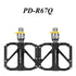 Anti-slip Ultralight Bicycle Pedal Quick Release Pedal Flat 3 Bearings Pedal for Mountain Road Bike Accessories 3 Bearings Mountain Bike Pedals Platform Bicycle Flat Alloy Pedals Pedals Non-Slip Alloy Flat Pedals