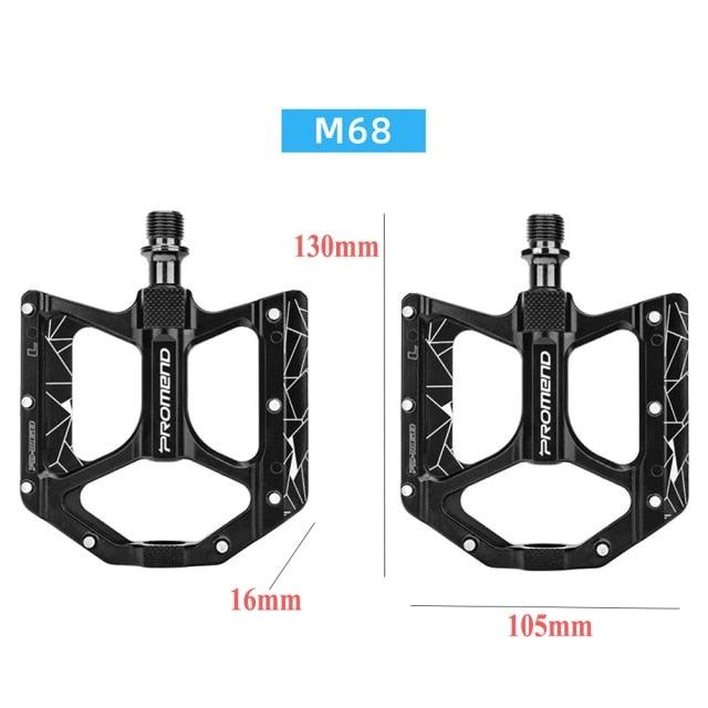 Anti-slip Ultralight Bicycle Pedal Quick Release Pedal Flat 3 Bearings Pedal For Mountain Road Bike Accessories Bike Pedals Mountain Bicycle Pedal Sets Aluminum Alloy Double DU Bike Accessories