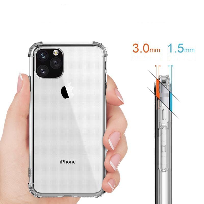 Anti-Yellow Clear Soft Case for Iphone 14 Pro Max 12 11 13 Pro 14 Plus Shockproof Mobile Phone Cover for Iphone14 Slim Soft Edge Shockproof Protective Case for iPhone