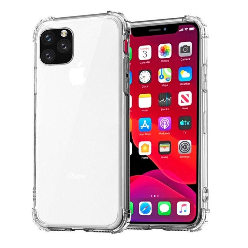 Anti-Yellow Clear Soft Case for Iphone 14 Pro Max 12 11 13 Pro 14 Plus Shockproof Mobile Phone Cover for Iphone14 Slim Soft Edge Shockproof Protective Case for iPhone