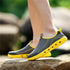 Aqua Shoes Unisex Casual Fashion Mesh Breathable Quick Dry Outdoor Rubber Sole Slip Water Shoes For Beach Water Sports Lightweight Slip On Walking Shoes