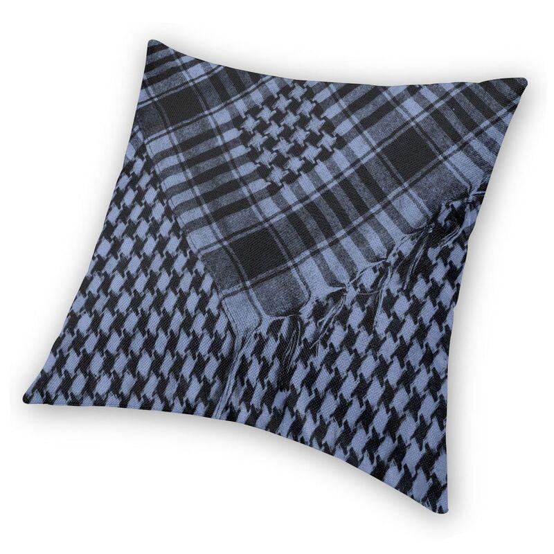 Arabic Keffiyeh Shemagh Bandana Cushion Cover Palestine Hatta Kufiyah Soft Luxury Pillow Cases Home Decoration Shawl Kufiyah Wrap Shemagh Scarf Fashion Scarves Cotton Shemagh Keffiyeh Women Men