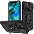 Armor Shockproof Phone Case For iPhone 13 12 11 Pro Max X XR XS Max 11 13 Pro Magnetic Ring Stand Holder Back Cover Slide Camera Cover & Kickstand Built-in 360° Rotate Ring Stand Magnetic Cover Case