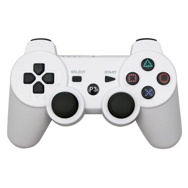 Attractive Green White Wireless Joystick Gamepad Console Controller Compatible With PC Laptop Tablet Support Bluetooth - STEVVEX Game - 221, all in one game controller, best quality joystick, bluetooth wireless gamepad, classic games, classic joystick, controller for pc, game, Game Controller, Game Pad, joystick, joystick for games, Wireless, wireless gamepad controller - Stevvex.com