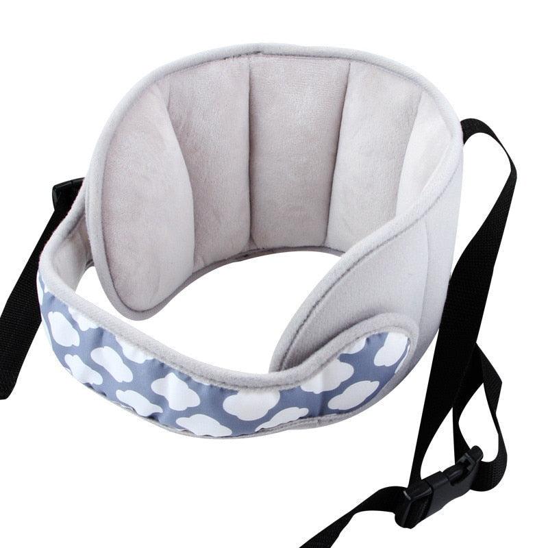 Baby Kids Adjustable Safety Car Seat pillow Head Support Fixed Soft Sleeping Pillows Neck Protection Headrest Sleep Positioners Child Head Support for Car Seats Safe Comfortable Head & Neck Pillow Support Solution for Front Facing Car Seats