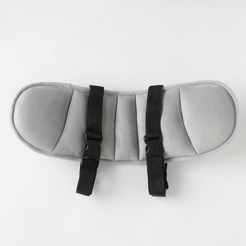 Baby Kids Adjustable Safety Car Seat pillow Head Support Fixed Soft Sleeping Pillows Neck Protection Headrest Sleep Positioners Child Head Support for Car Seats Safe Comfortable Head & Neck Pillow Support Solution for Front Facing Car Seats