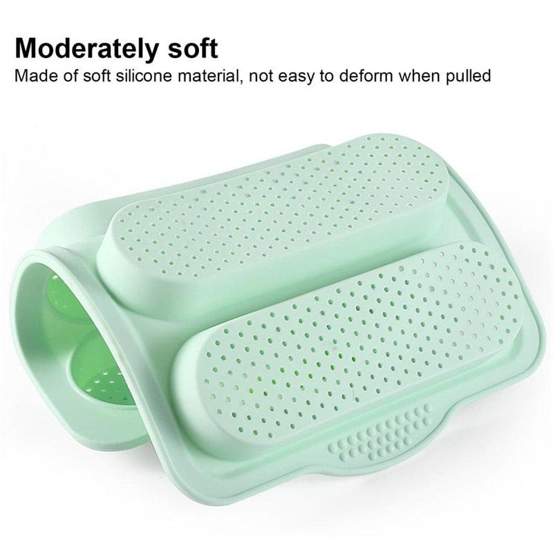 Baking Mold Food Grade 4 Grids Baguettes Silicone Mould Tray Anti-scalding Non-stick Bread Cake Molds Kitchen Tool Accessories Mold For Bread Baking  Loaves Bake Mold Loaf Muffin Pan Kitchen Baking Tools