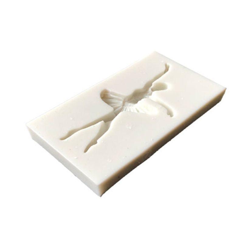 Ballet Girl Dancer Silicone Mold Fondant Chocolate Cake Stencil Decorating Tool Ballet Girl Silicone Mold For Ballerina Dance Lovers Fondant Candy Making Chocolate Molds Lollipop Desserts Ice Cube Gum Clay Soap Biscuit Cupcake Topper Cake