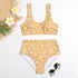 Bandage Bikinis Swimwear Women's High Waist Bikini Swimsuits Twist Push Up Two Piece Bathing Suits Tummy Control Swimwear Women Swimsuits Bikini Set Adjustable Swim Bathing Suit Two Pieces Floral Beachwear