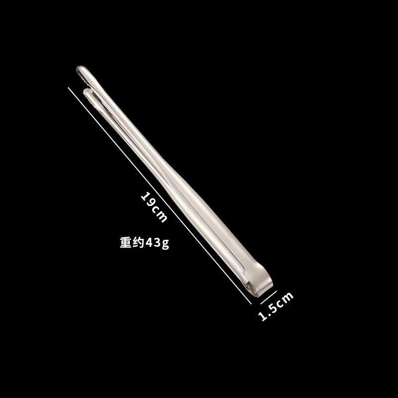 Barbecue Food Tongs Non-Slip Cooking Clip Stainless Steel Tweezers Clip Buffet Restaurant Tools Kitchen Accessories Long Stainless Steel Kitchen Tongs And BBQ Accessories Grill Tweezers for Cooking Grilling