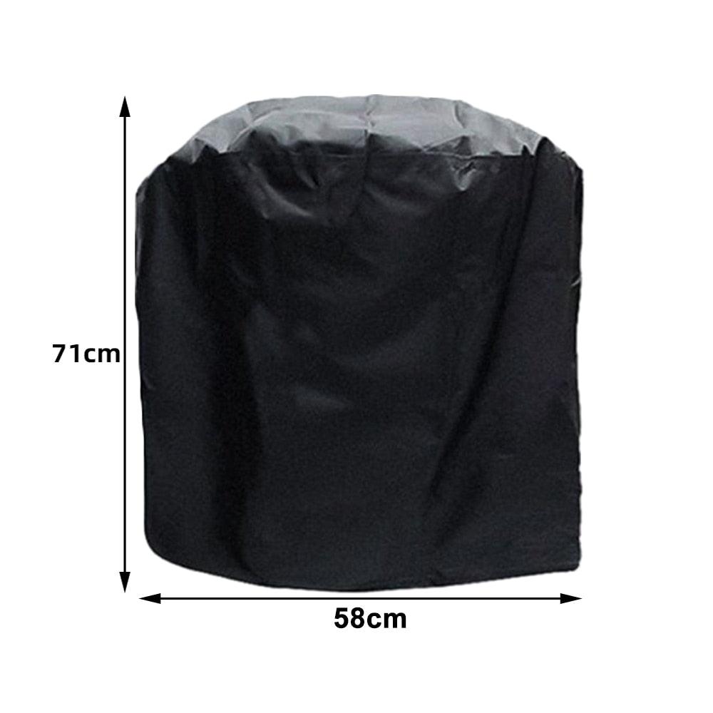 Barbeque Grill Covers  Waterproof BBQ Grill Cover Compatible for UV Resistant Gas Grill Cover Barbecue Grill Cover Waterproof Universal Drawstring Grille Stove Oven Guard Protector BBQ Accessories