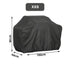 Barbeque Grill Covers  Waterproof BBQ Grill Cover Compatible for UV Resistant Gas Grill Cover Barbecue Grill Cover Waterproof Universal Drawstring Grille Stove Oven Guard Protector BBQ Accessories