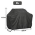 Barbeque Grill Covers  Waterproof BBQ Grill Cover Compatible for UV Resistant Gas Grill Cover Barbecue Grill Cover Waterproof Universal Drawstring Grille Stove Oven Guard Protector BBQ Accessories