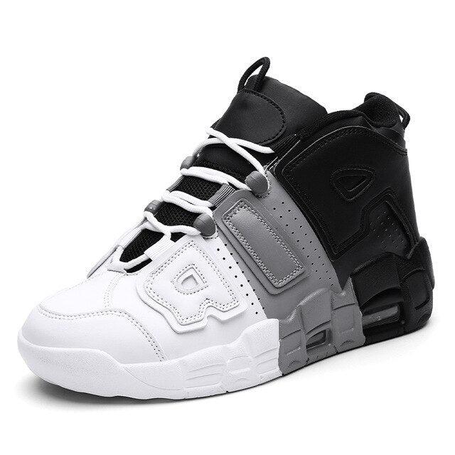 Basketball Mens Sneakers Sports Lace-up Outdoor Shoes For Men Luxury Design Men's Air Shoes Fashion Running Sneakers Non Slip Tennis Sport Athletic Walking Basketball Sneakers