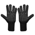 BBQ Gloves High Temperature Resistance Oven Mitts 500 800 Degrees Fireproof Barbecue Heat Insulation Microwave Oven Gloves Silicone Non-Slip Kitchen Cooking Gloves for Barbecue Cooking