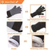 BBQ Gloves Silicone Heat-Resistant Glove Kitchen Microwave Oven Mitts 500 800 Degree Fireproof And Non-Slip Barbecue Gloves  Kitchen Gloves Long Wrist Protect Non-Slip Silicone for Barbecue Cooking