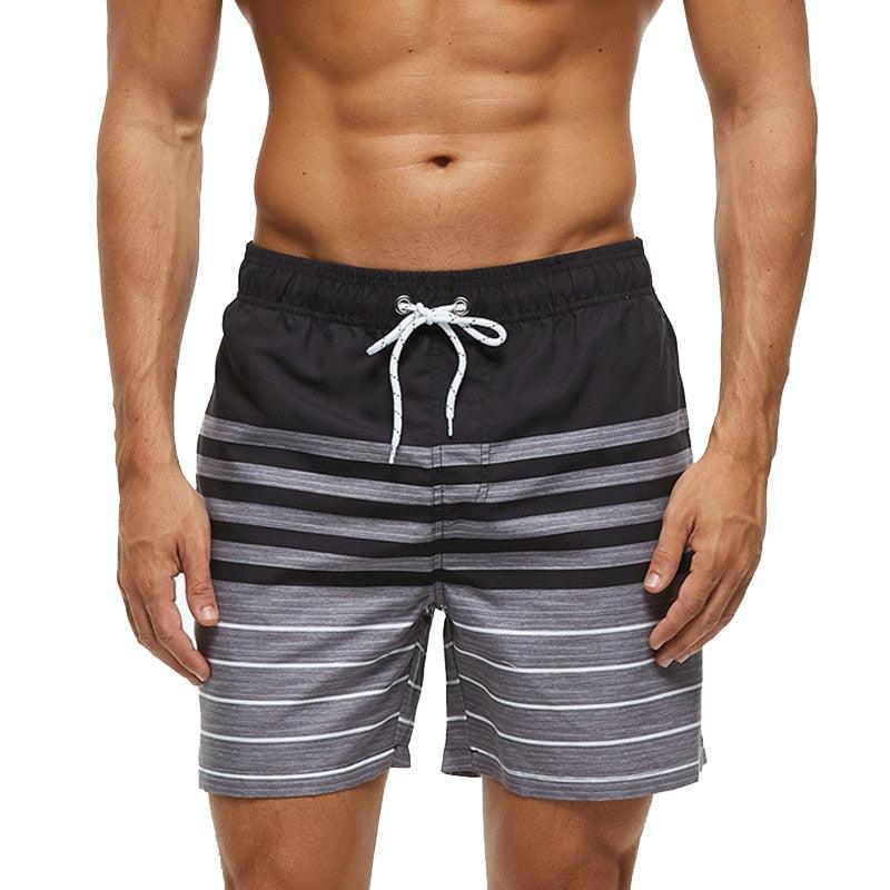 Beach Shorts Summer Quick Dry Men's Board Swimsuits Man Swim Trunks Surf Swimwear Male Athletic Running Gym Pants Men's Swim Trunks Quick Dry Swimming Shorts Beach Shorts with Mesh Lining