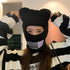 Bear Ears Balaclava Ladies 1 Hole Ski Mask Handmade Crochet Full Face Wooly Hat Cute Girl Winter Streetwear Warm Beanie Knitted Ski Full Face Covering Adult Winter Balaclava for Outdoor Sports Weather Balaclava Ski Mask for Men Windproof Thermal Beanie - ALLURELATION - 555, Balaclava Beanies, Balaclava Mask, Balaclava Ski Mask, Balclava, Bandana Beanie, Bandanas, Beanie, Beanie Cap, Beanie Cap Mask, Beanie Hat, Beanies, Beany, Beany Beanies, Beany Skellies Beanies, Ears Balaclava, Warm Beanie - Stevvex.com