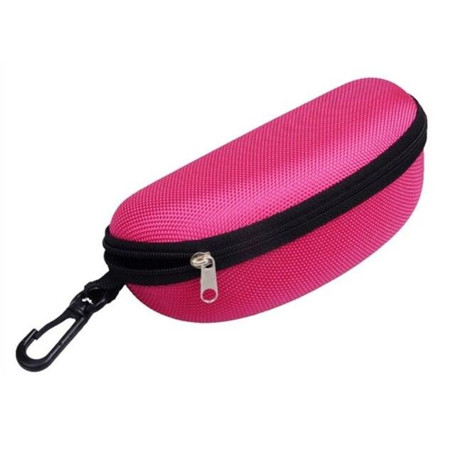 Beautiful Pink Fashion Portable Hard Case Sunglasses Holder Box Unisex Pouch Protector Eyeglasses Hard Shell Eyeglasses Glasses Case Linen Glasses Protective Case For Eyeglasses