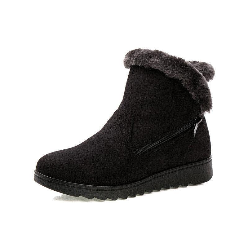 Beautiful Red Womens Ankle Boots New Fashion Waterproof Platform Winter Warm Snow Boots Outdoor Warm Mid-Calf Boot Non-Slip Water Resistant Winter Cold Weather Elegant Shoes - STEVVEX Shoes - 106, Business Shoes, Comfortable Shoes, Elegant Sport Shoes, Fur Shoes, Non Slip Shoes, Shoes, Shoes For Winter, Snow Boots, Snow Shoes, Street Sports Shoes, Walking Shoes, Waterproof Shoes, Winter Boots, Women Boots, Women's Snow Boots, Womens Shoes, Womens Sport Shoes - Stevvex.com