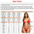 Beautiful Women Rose Red Bikini Female Swimsuit Women Swimwear Two-pieces Bikini Set One Shoulder Bathing Suit Women's One Shoulder Bikini Set High Waist Swimsuit Two Piece Halter Push Up Bathing Suit