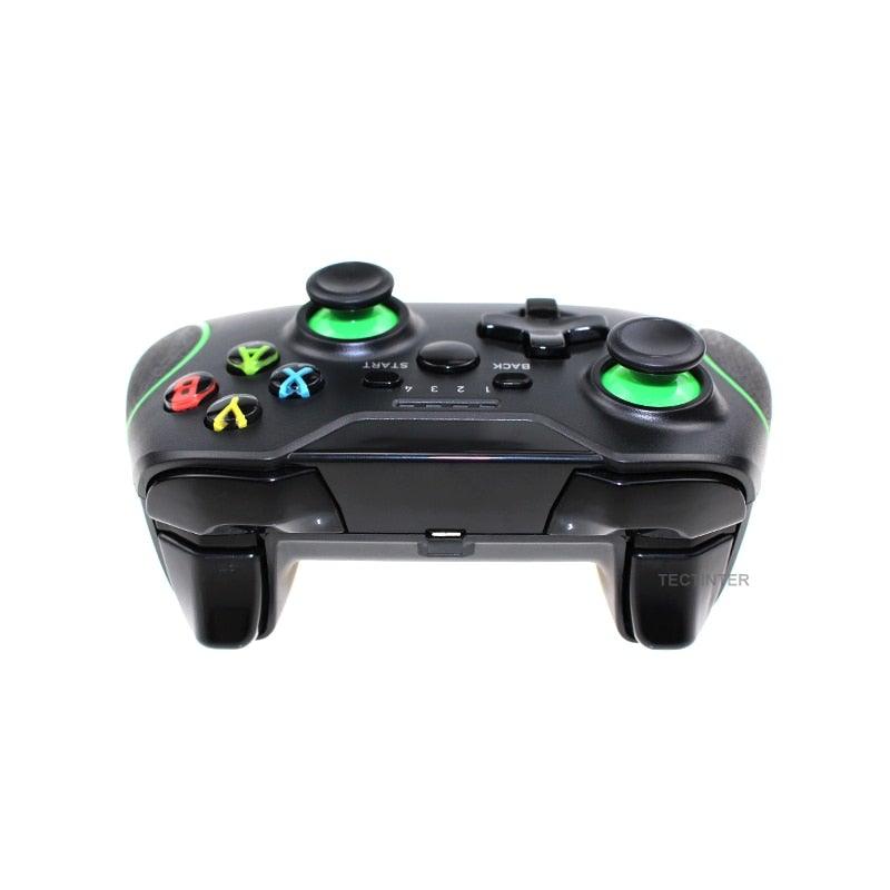 Best Quality Black 2.4G Wireless Joystick Gamepad Controller Compatible With Pc Smartphones Tablets Laptops Monitors - STEVVEX Game - 221, all in one game controller, best quality joystick, black gamepad, bluetooth support available, bluetooth wireless gamepad, classic games, classic joystick, compatible with mobile phone, controller for mobile, controller for pc, game, Game Controller, Game Pad, game pad for phone, Game Pads for mobile, joystick, joystick for games, joystick game - Stevvex.com