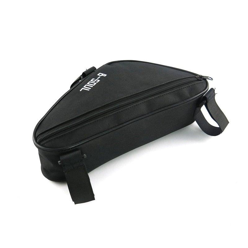 Bicycle Bag Waterproof Bike Triangle Bag Storage Mobile Phone Cycling Bag Bike Tube Pouch Holder Accessories Bike Frame Storage Bag Water Resistant Cycling Handlebar Top Tube Bag Under Seat Pouch Strap-On Adjustable Install Position