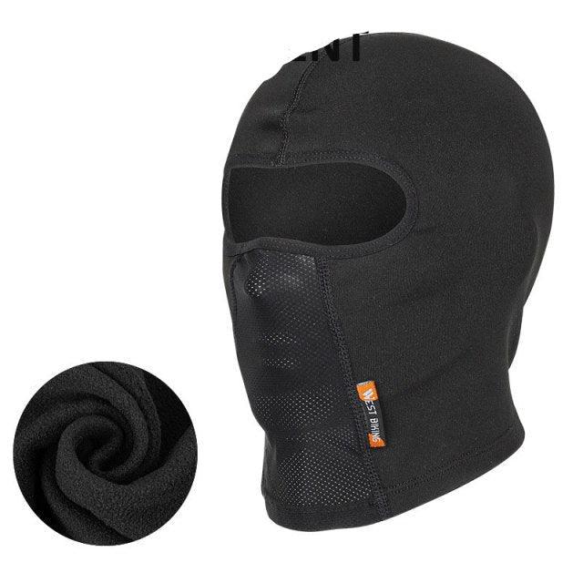 Bicycle Balaclava Mask With Glasses Hole Plus Velvet Warm Windproof Dustproof Headgear Unisex Cycling Equipment Balaclava Moto Riding Motorbike Biker Racing Breather Mask Tactical Airsoft Cap Scarf Mask Ski Hat Spring Summer For Men Women