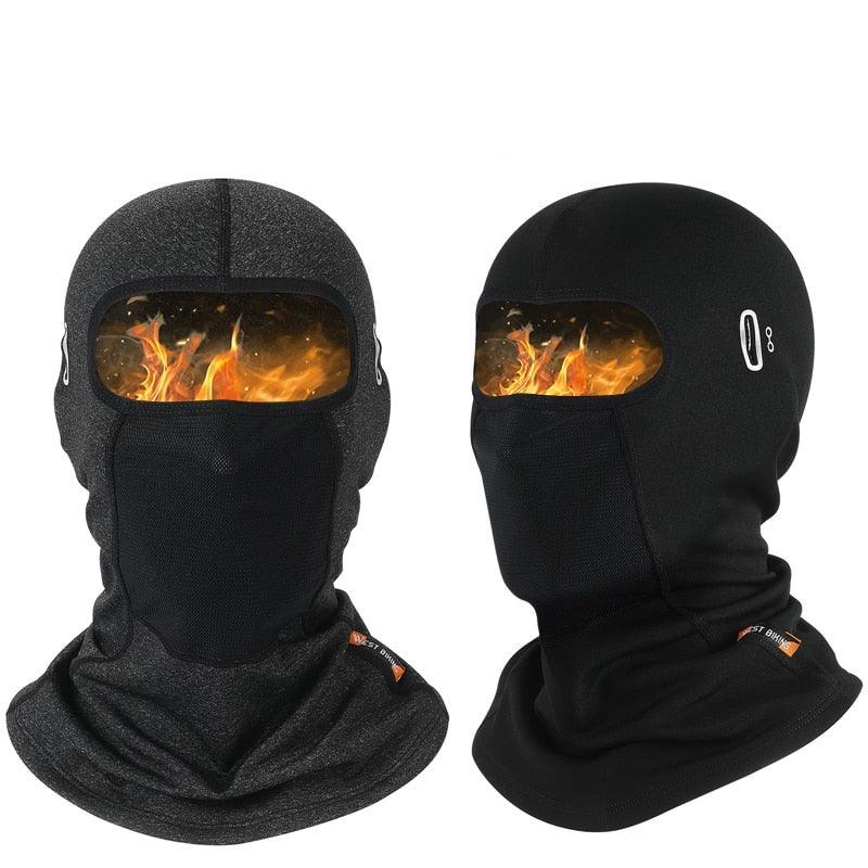 Bicycle Cap Thermal Winter Balaclava Scarf Hiking Camping Hunting Running Sports Warmer MTB Bike Cycling Headwear Weather Balaclava Ski Mask for Men Windproof Thermal Winter Scarf Mask Women Neck Warmer Hood for Cycling