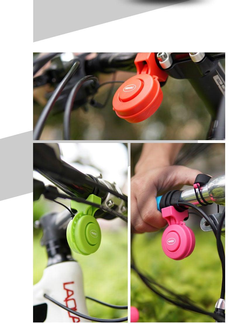 Bicycle Electronic Bell Scooter Siren Trumpet Alarm USB Charge Cycling Audio Warning Alert Safety Riding Mini Bicycle Horn Loud USB Rechargeable Handlebar Cycling Alarm Alert Ring For Mountain Bike