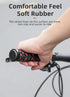 Bicycle Grips Rubber Handle Anti-Skid Cycling Handlebar Cuffs Lock Aluminum Alloy Bike Lock-On Mountain Bike Grips Bicycle Handlebar Locking Grips Non-Slip Handle Grips