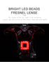 Bicycle Light Smart Rear Taillight USB LED Waterproof Safety Stop Signal Brake Cycling Lamp Waterproof Bike Rear Lights USB Rechargeable Ultra Bright Led Brake Light Cycling Riding Safety Taillight Flashlight