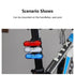 Bicycle Lights Waterproof Riding Rear Light Usb Rechargeable Mountain Bike Headlight Cycling Light Tail-Lamp Bright Bicycle Rear Cycling Safety Flashlight