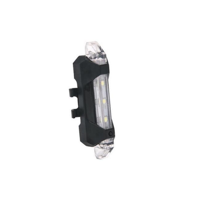 Bicycle Rear LED Tail Light USB Rechargeable Mountain Bike Lamp Waterproof Headlight Front And Rear Bicycle Light Scooter Light  LED Head Back Cycling Flashing Safety Warning Lamp