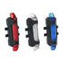 Bicycle Rear LED Tail Light USB Rechargeable Mountain Bike Lamp Waterproof Headlight Front And Rear Bicycle Light Scooter Light  LED Head Back Cycling Flashing Safety Warning Lamp