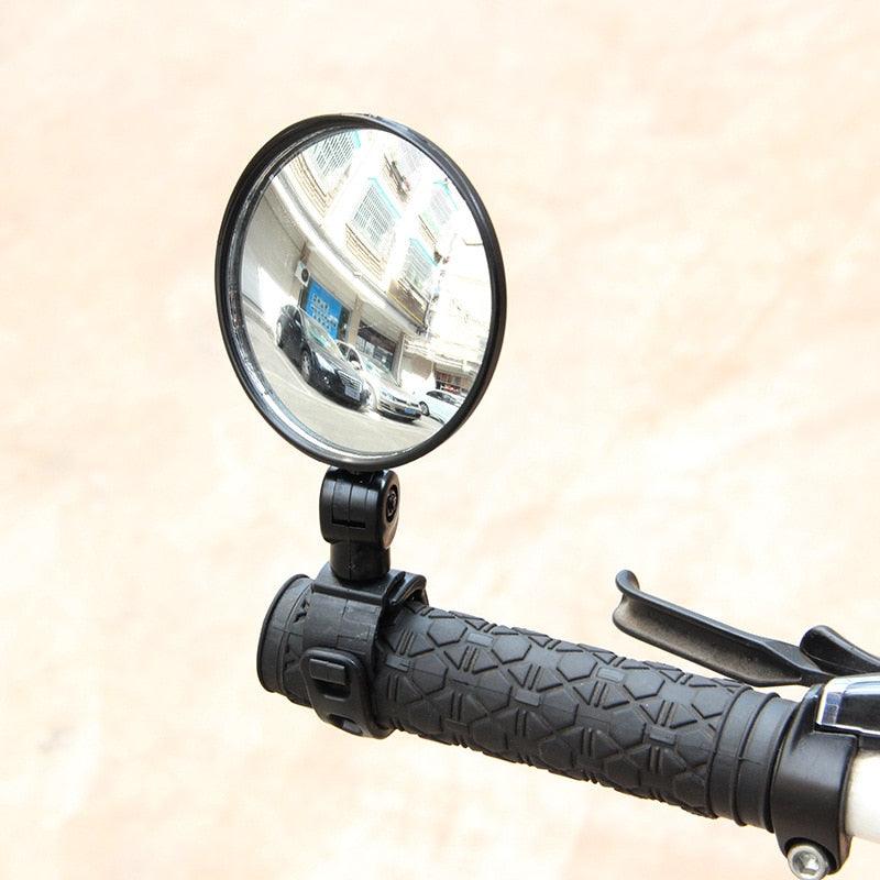 Bicycle Rearview Handlebar Mirrors Cycling Rear View Rotate Wide-Angle Bike Cycling Accessories Rotate Bike Bicycle Cycling  Handlebar Safety Rearview Rear View Mirror