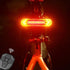 Bicycle Turn Signal Taillight USB Rechargeable Bicycle Tail Rear Light Turn Signal Braking Warning Wireless LED Ultra Bright LED Safety Warning Bike Brake Rear Lights Wireless Remote Control Modes Waterproof Suitable For Mountain Bike Road Bicycle