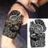 Big Black Tiger Tattoos Waterproof Leopard Tatoos Large Monster Body Arm Legs Tattoo Cool Tiger Face Temporary Tattoos For Women Men - STEVVEX Beauty - 103, 3D Tattoo, Animal Tattoo, Arm Tattoo, Back Tattoo, Beauty, Big Tattoo, Black Tattoos, Body Tattoo, Fashion Tattoo, Large Black Tattoo, Large Tattoo, Leg Tattoo, Lion Tattoo, Luxury Tattoo, Men Tattoo, Mens Tattoo, Realistic Tattoo, Tattoo, Tiger Tattoo, Waterproof Tattoo, Women Tattoo - Stevvex.com